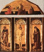 St Sebastian Triptych BELLINI, Giovanni